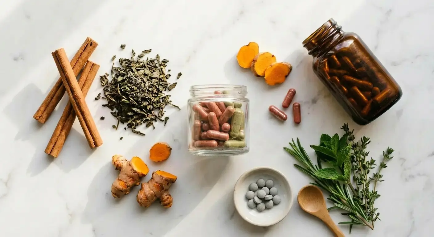 Natural ingredients in GlycoPulse formula